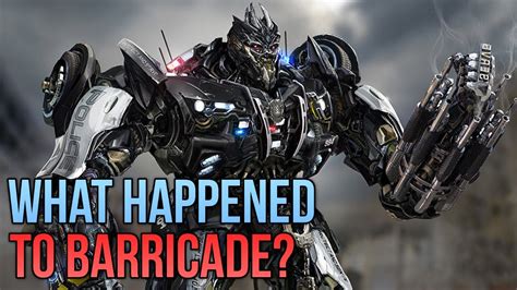 what happened to barricade in rotf